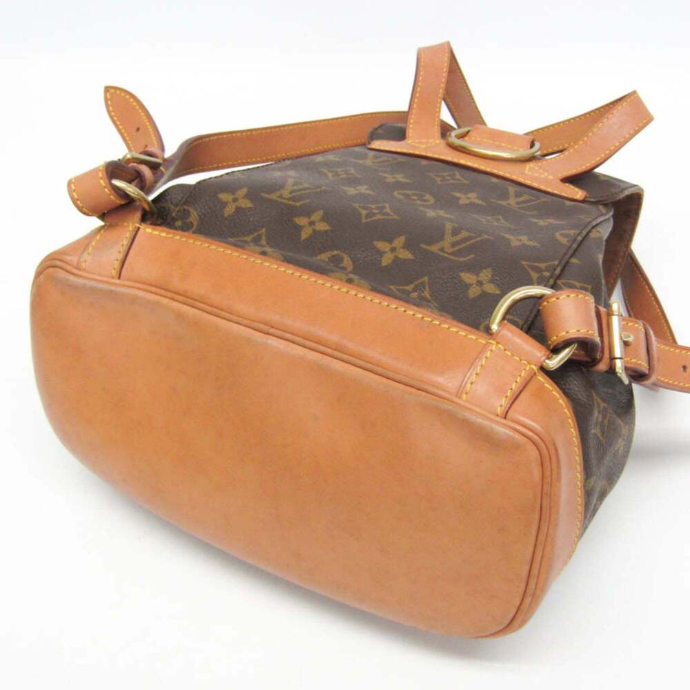 LOUIS VUITTON Authentic Brown Monogram Backpack - Picture 4 of 14